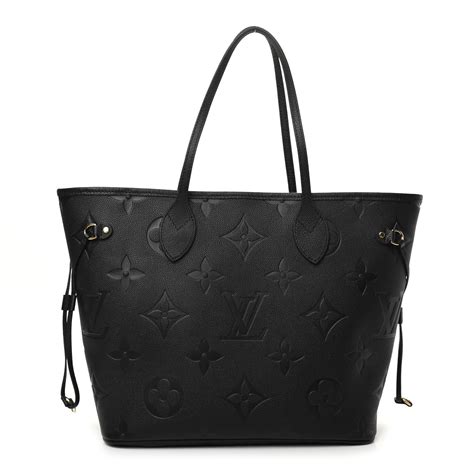 louis vuitton neverfull black